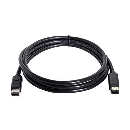 chenyang FireWire IEEE 1394 6 Pin to 6Pin FireWire 400 to 400 6-6 ilink Cable 1.8m Black 3