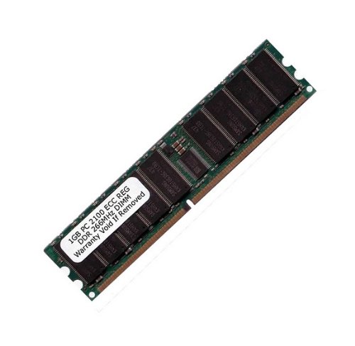KOMPUTERBAY 1GB PC2100 DDR 266 CL2 ECC Registered 184 Pin - Made for Servers not Desktops