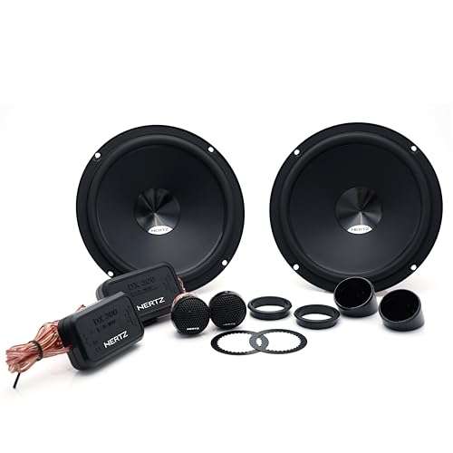 Hertz Dieci Series DSK-1653 Component Speaker Kit 6.5" 2-Way: DV 165.3 + DT 24.3 + DX 300 + Grilles 1