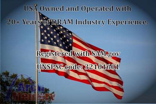 Arch Memory 16GB 647901-B21 Replacement for HP 240-Pin DDR3L 1333MHz RDIMM Server Memory for Proliant BL660c G8, DL160 G8, DL360e G8 6