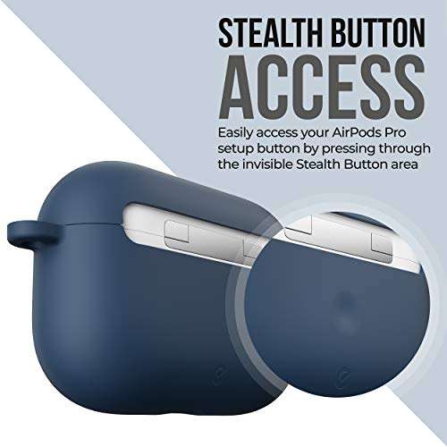 KeyBudz Hybrid Shell Series Compatible with AirPods Pro Case Cover 6