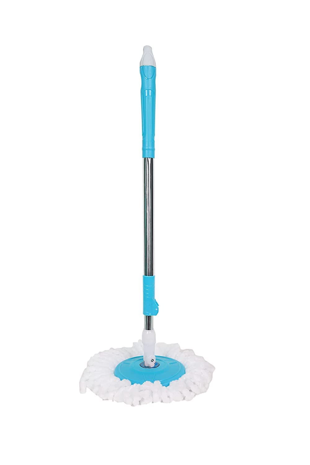 Milan Enterprise 360° Spin Cleaning Mop Extendable Handle Stick Rod with Microfiber - Floor Cleaning Mop, Pocha for Floor Cleaning (Pack of 1)