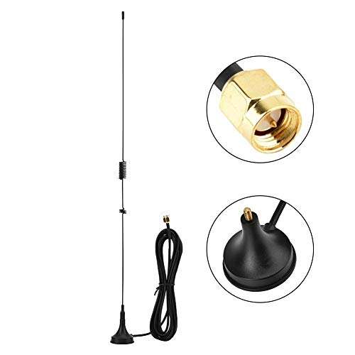 Car UT-106UV Dual Frequency Radio Antenna Magnetic SMA-Male UHF+VHF Mobile Radio Antenna Suitable 2