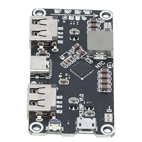 Battery Fast Charging Module, IP5328P 3.7V to 5V 9V 12V Stable Auto Adjustment Batteries Charge Board for Power Bank 3