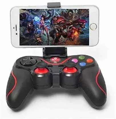 GET IN THE GAME V8 WIRELESS BLUETOOTH 4.0 GAMING CONTROLLER JOYSTICK FOR PC - 7,8,10 N 11 /TV BOX/SWITCH/LAPTOP/SMART PHONE ETC BLACK-RED [video game] 6
