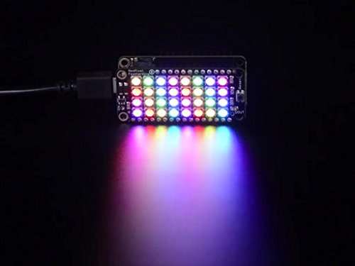 LED Lighting Development Tools NeoPixel FeatherWing - 4x8 RGB LED Add-on For All Feather Boards 1