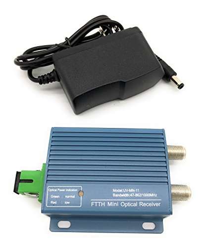 PacSatSales CATV Micro 1 Way Optical Fiber Node - Forward Only - FTTH 1310nm - Sturdy Design - Commercial Quality 2