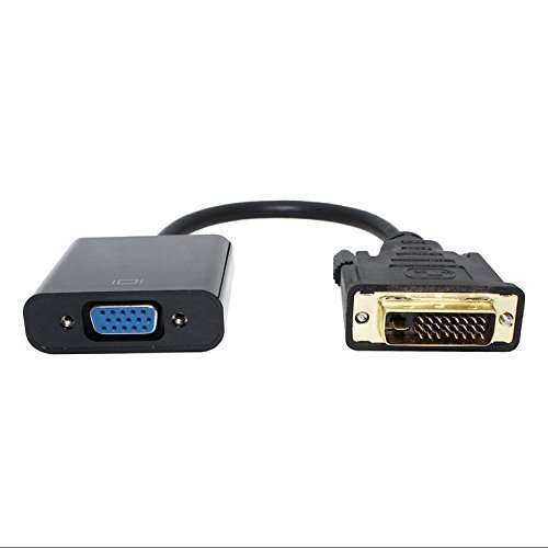 Xin LiBang DVI to VGA Adapter DVI 24+1 DVI-D Male to VGA Female Cable Adapter Converter for Display Card PC