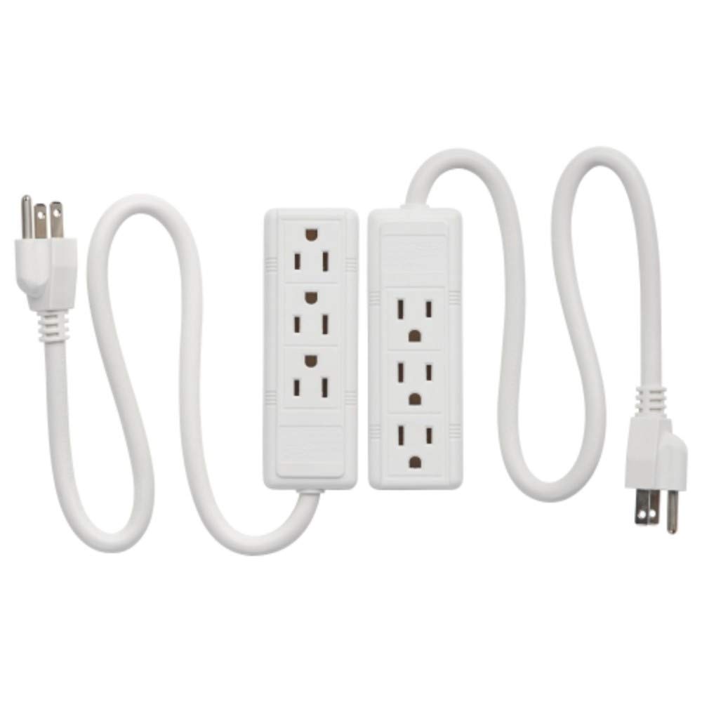 IKEA 000.864.28 Koppla 3 Outlet Power Strip, Grounded, White