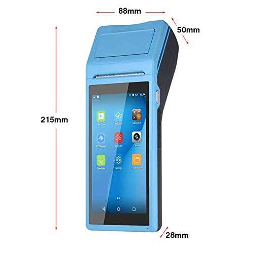 4G LTE POS Q1 Smart Device Android POS Terminal with Printer 6