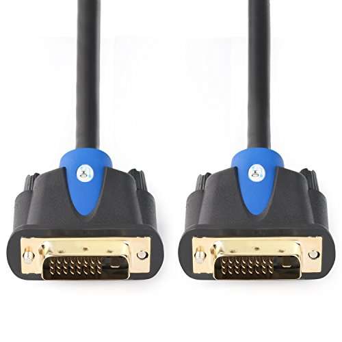 SHD 3Feet DVI Cable, DVI-D Dual Link Monitor Cable for PC, HDTV, Projector 2
