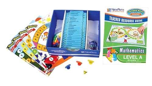 NewPath Learning Mastering Math Curriculum Mastery Game, Grade 1, Class Pack