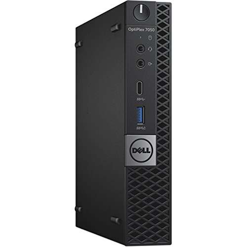 Dell OptiPlex 5050 Micro Form Factor (Intel Core 7th Generation i5-7600T, 8GB RAM, 512GB SSD) Windows 10 Pro (Renewed) 1