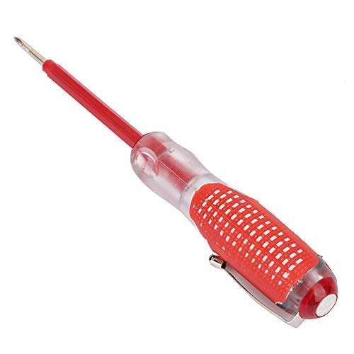 Test Pen Screwdriver Electronic Pencil Electricity Wires Electrical Sensor Rod Safety Plastic Measuring Current Passes Durable Safe Anti Skid Shaft Security Protect Diode Digital Tools 6