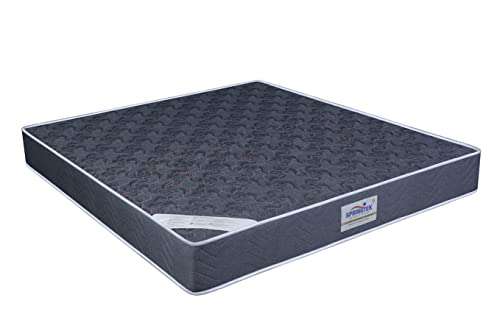 Springtek Coir Mattress | Thermal Bonded Foam with Coir Support | Orthopaedic Mattress | Anti Microbial Fabric Medium Firm & Plush Queen Size 6 Inches Gadda | 72x60 Inch 2