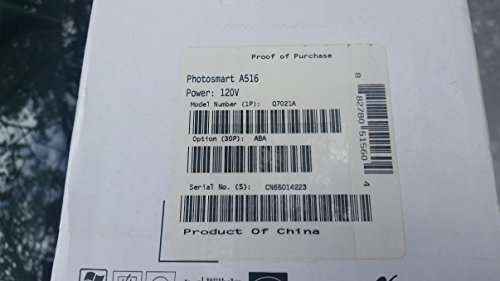 HP Photosmart A516 Compact Photo Printer (Q7021A#ABA) 3