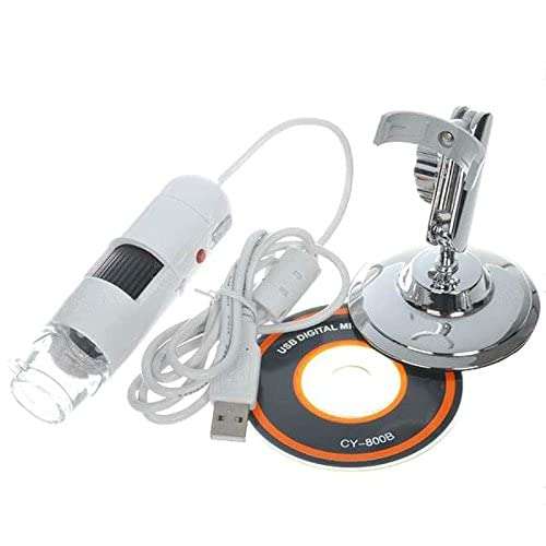 Ubersweet® Black2.0MP 200X USB Microscope Magnifier Camera High Speed DSP Compatible Windows MAC Microscopio Digital 4