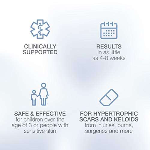 ScarAway Advanced Skincare Silicone Scar Sheets, Silicone Scar Sheets for Body Scar, Surgical Scar, Burn Scar, Acne Scar and Keloid Scar Treatment, 12 Reusable Sheets 2