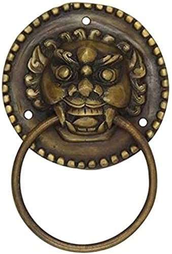 Classical Door Handle Chinese Knocker Door Handle Door Beast Handle Copper Handle Vintage Knocker Classical Handle Hardware Door Lock Closet Door Handle 1