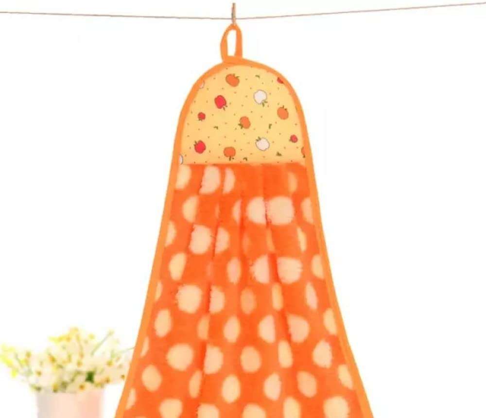 Yetli Micro Fiber Cotton Wash Basin/Kitchen Hanging Towels Size 30 x 40 Cms Pack of 6, (MB1358 3