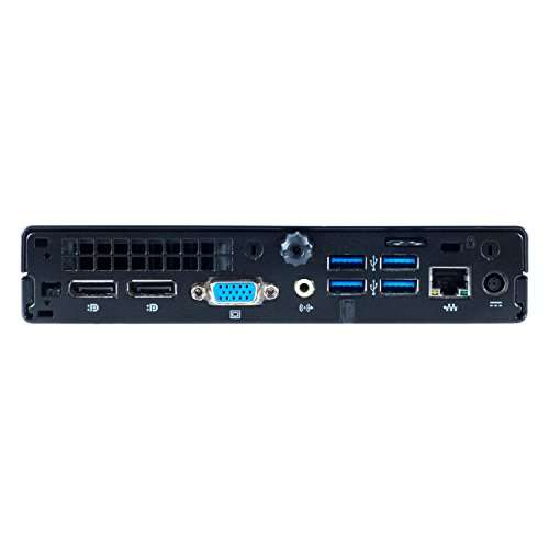 HP EliteDesk 800 G1 Mini Business High Performance PC PC (Intel Quad Core i5 4590T up to 3.0G,16G DDR3,240G SSD,HDMI,WiFi,DP Port,BT 4.0,W10P64) -Support-English/Spanish (Renewed) 2