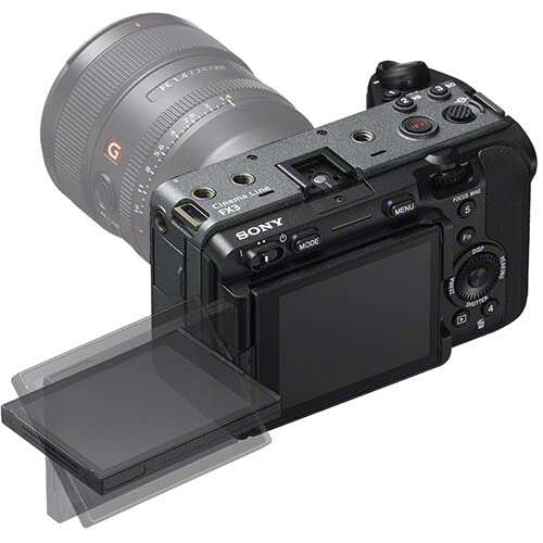 Sony FX3 Full-Frame Cinema Camera (Body Only) + SanDisk 128GB Extreme Pro SDXC Memory Card, Water-Resistant Deluxe Camera Backpack, Universal Speedlite w/LED Video Light & So Much More (26pc Bundle) 4