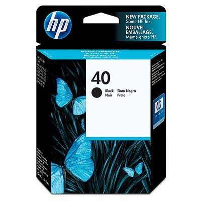 HP 51640A / # 40/ OEM Black Inkjet Cartridge, HP DesignJet 455, HP DesignJet 650 1