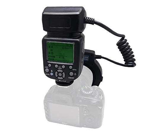 Meike® MK-14EXT Macro TTL Ring Flash for Nikon i-TTL with LED AF Assist lamp 4