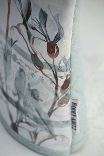 HARRY KRITZ - A Red, Red Rose, Premium, Eco Friendly, Designer Product 100% Cotton Set of 3 Kitchen Towels (28 x 19 in). Sustainable Digital Printed. 4