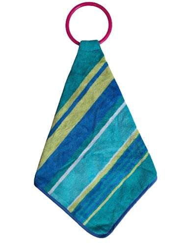 Aesthetic Face Hand Towel | Designer Cotton Towel | Washbasin Napkin Hand Towel | Double Sided | Suitable for Washbasin & Kitchen Bothroom | Soft Towel Multicolor | Home & Kichen | Set of 4 5