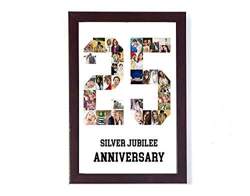 Personalized Photo Any Number Collage White Background (12x18-Inch) 1