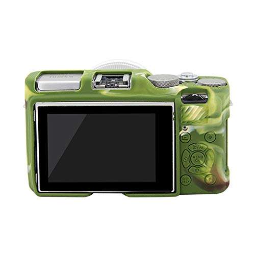 PULUZ Soft Silicone Protective Case for FUJIFILM X-A3 / X-A10 (Camouflage) 3