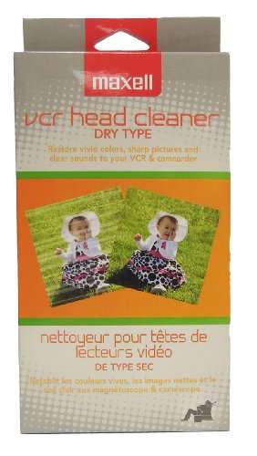 Maxell 290058 Vhs Cleaner Dry 1