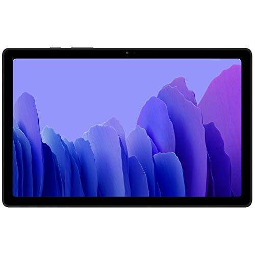 SAMSUNG Galaxy Tab A7 10.4" (32GB, 3GB, WiFi + Cellular) 4G LTE Tablet GSM Unlocked (Global, T-Mobile, AT&T, Metro) International Model SM-T505 (64GB SD Bundle, Dark Gray) 2