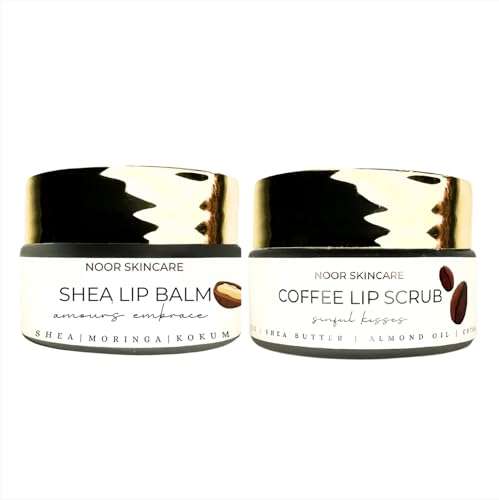 Lip Combo - Shea Lip Balm + Coffe Lip Scrub (5gm each)