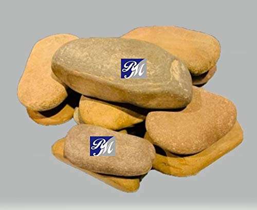 RM RM Painting Rocks by Rameshwaram Marble Kindness Rocks for Painting - Very Smooth Surface - Easy to Paint - 11 Stones Ranging from 2.0 to 3.0 inches