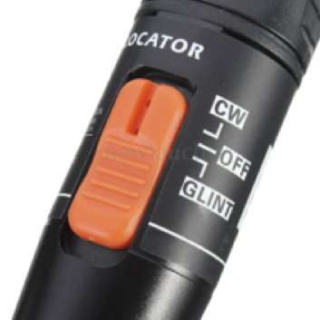 10mW Visual Fault Locator (VFL) and Fiber Optic Cable Tester - Strong Light Beam - Tough Aluminium Body - Case Included - Commercial Quality 3