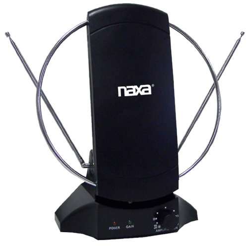 Naxa Electronics NAA-308 High Powered Amplified Antenna Suitable for HDTV and ATSC Digital Television 5