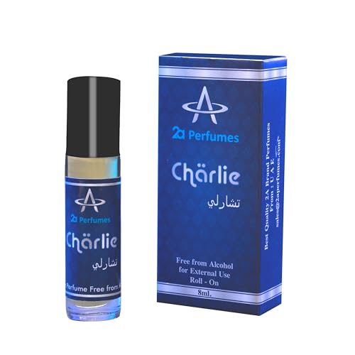 Charlie Attar Roll-on perfume for Unisex (Non-Alcoholic) 8ml (Pack of 1)