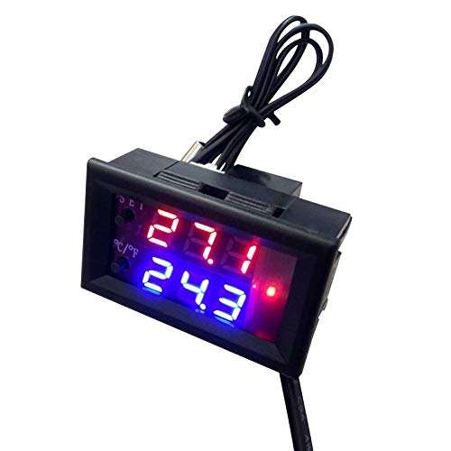 Davitu Electrical Equipments Supplies - 10pcs/lot 12V 24V electronic temperature controller digital display intelligent digital temperature controller - (Color: 24V)