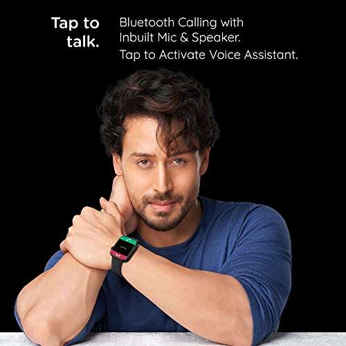 Pebble Newly Launched Cosmos Prime Bluetooth Calling Smart Watch, Largest 1.91" Bezel-Less Edge-to-Edge Display, 600 Nits Brightness, Sleek Metallic Body, Wireless Charging, Health Suite (Jet Black) 3
