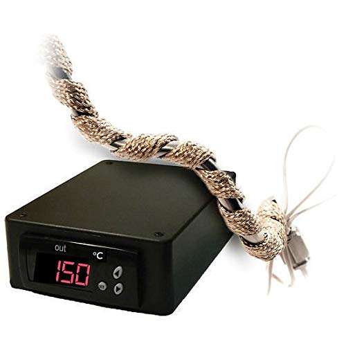 3600358 - Description : Dual-Element Heating Tape with Temperature Controller - Dual-Element Heating Tapes with Benchtop Temperature Controller, Celsius, 120 VAC, Cole-Parmer - Each