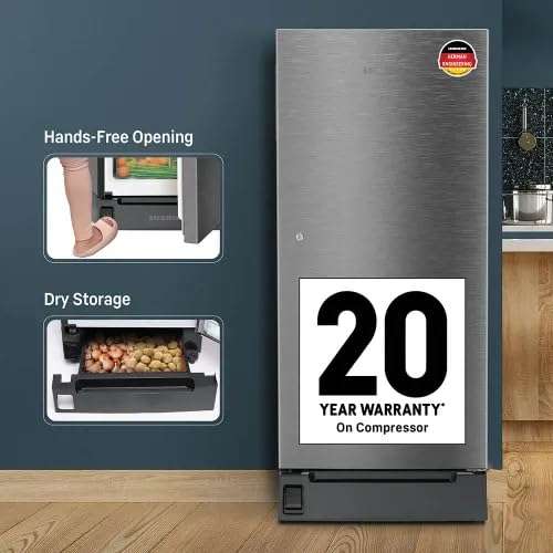 Liebherr 191L 3 Star Handsfree Direct Cool Single Door Refrigerator (2024 Model) 5