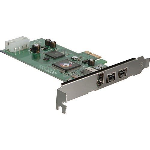 Firewire 800 + 400 3-Port PCI i/e RoHS