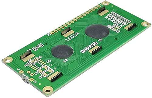 Manushre Manas Enterprises 16x2 (1602) Character Blue Backlight LCD Display compatible with Arduino, Raspberry Pi, Microcontroller Esp8266 Nodumcu - (Green) 4