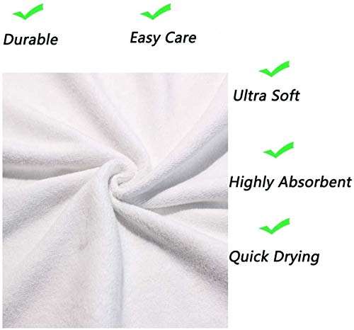 Vdsrup Winter Holiday Snowflakes Hand Towels Funny Snowman Christmas Xmas Bath Kitchen Towels Absorbent Soft Multipurpose Towels for Bathroom,Hotel,Gym and Spa,30 X 15 Inch 5