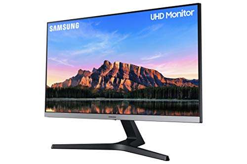 Samsung 28 inch (70.8 cm) 3840 x 2160 Pixels 4K UHD Monitor, IPS, Bezel Less, HDR Support, AMD FreeSync, Eye Comfort, PIP/PBP Multi-Tasking (LU28R550UQWXXL, Dark Blue Gray) 5