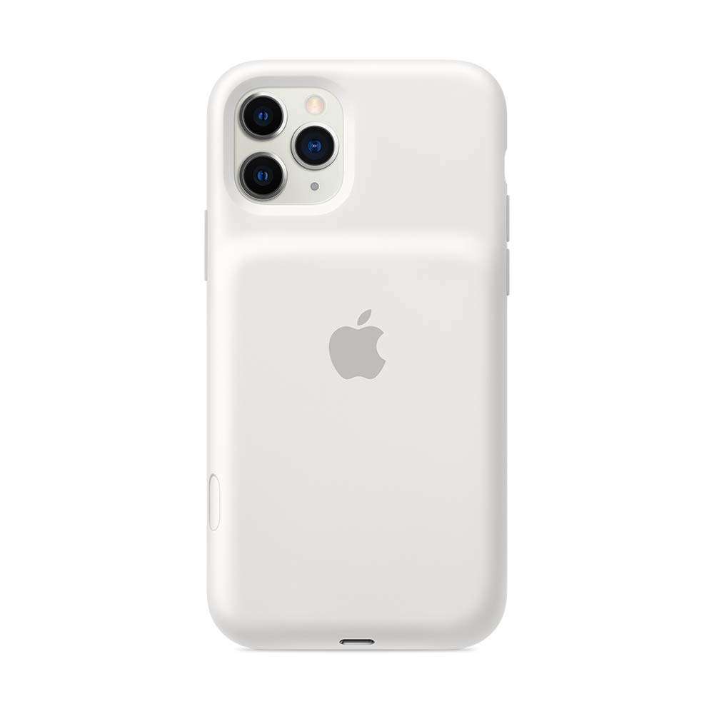 Apple Smart Battery Case with Qi Wireless Charging for iPhone 11 Pro, White 2