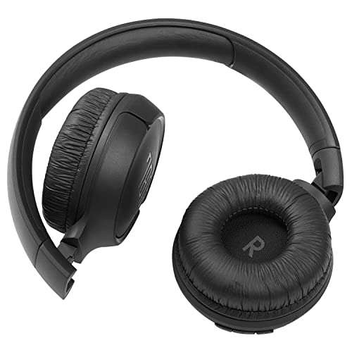JBL Tune 570BT On-Ear Wireless Bluetooth Headphones with Pure Bass Stereo Sound, Includes Cleaning Cloth - Black(JBLT570BTBLKAM-CC) 5