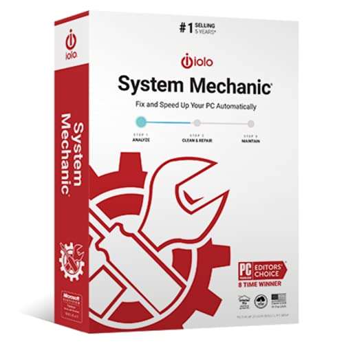 iolo - System Mechanic, Fix & Speed Up Your PC Automatically With Award Winning Software Solution 1